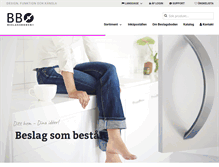Tablet Screenshot of beslagsboden.se